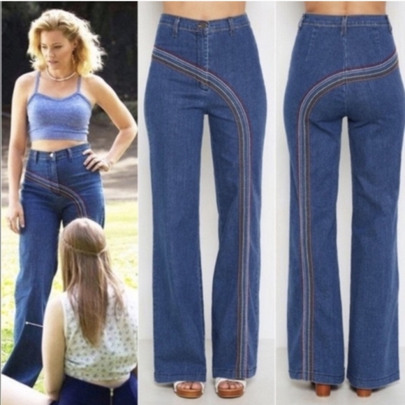 Modcloth | 'Rainbow with Me' Jeans - Picture 4 of 6